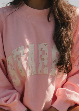 Floral Mockneck