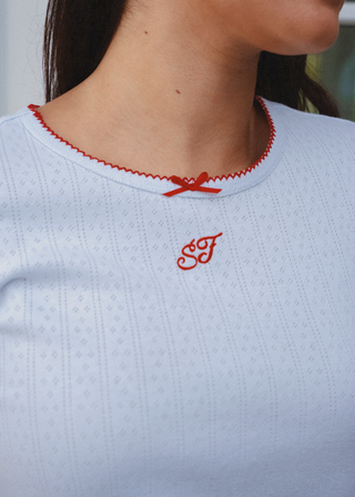 Coastal Pointelle T-shirt