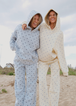 Polka Dot Open Sweats