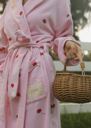 Pink Cherry Robe
