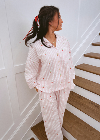 Valentine's Long Pajama Set
