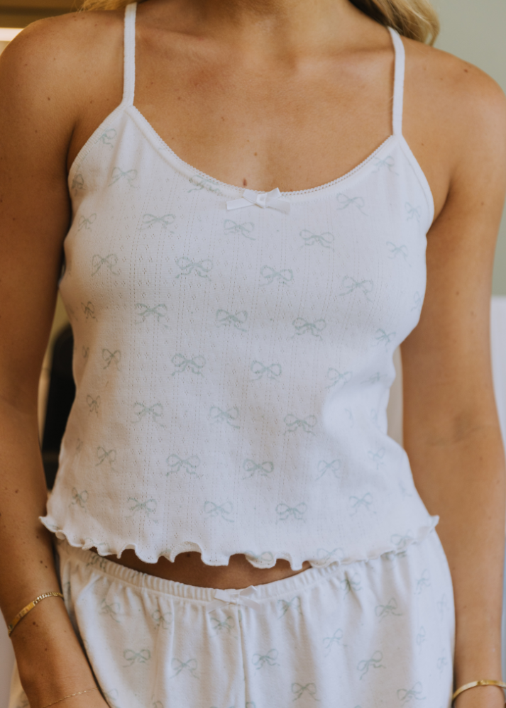 Pointelle Tank Top – STARFIT Pointelle Tank Top – STARFIT