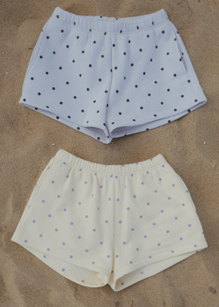 Polka Dot Mini Shorts