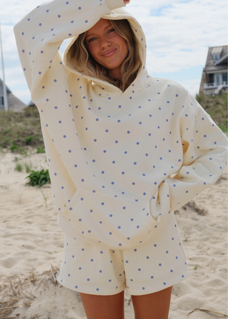 Polka Dot Hoodie