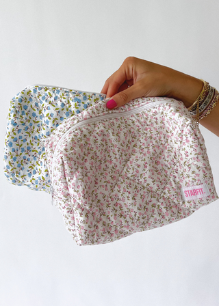 Floral Makeup Bag