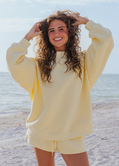 Marielle Novelty Stitch Mockneck