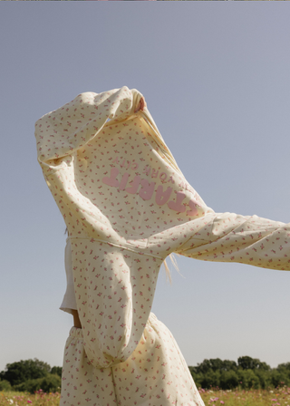 Puff Hoodie Floral