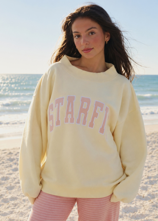 Sunset Varsity Mockneck