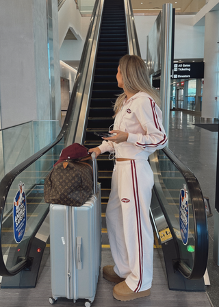 Jetsetter Cropped Hoodie Zip Up