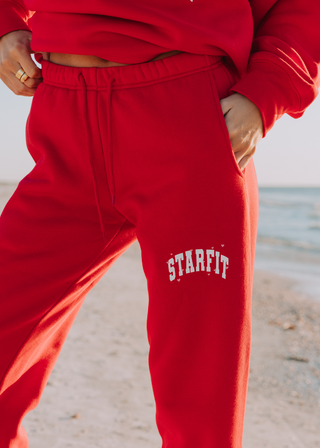 Varsity Hearts Open Sweatpants