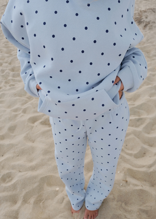 Polka Dot Open Sweats