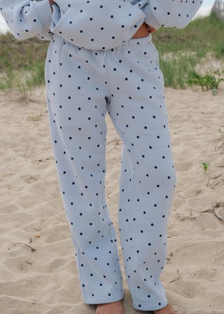 Polka Dot Open Sweats
