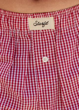 Gingham Boxer Shorts