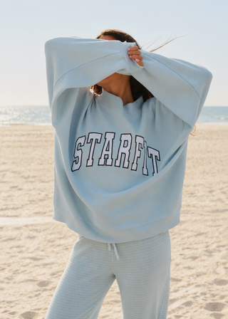 Sunset Varsity Mockneck
