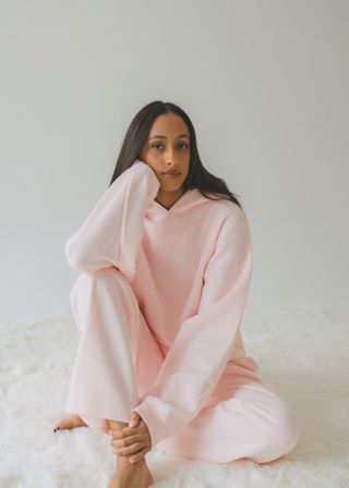 Contrast Open Sweats