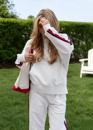 Side Stripe Americana Hoodie