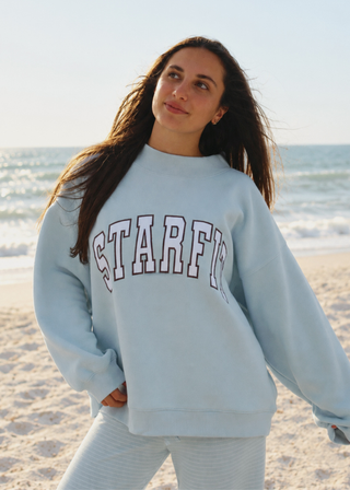 Sunset Varsity Mockneck