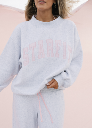 Pinky Campus Mockneck