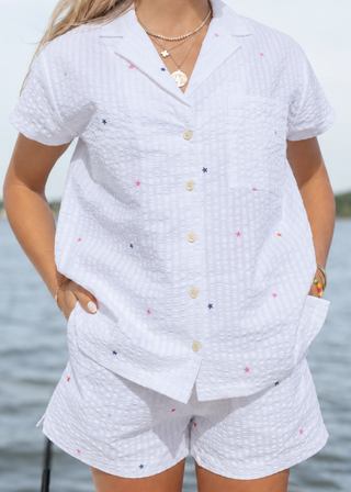 Americana Short Pajama Set