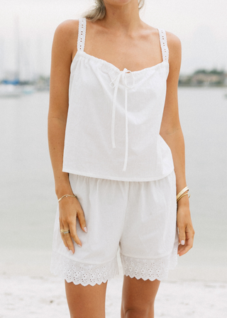 Poplin Cotton Shorts