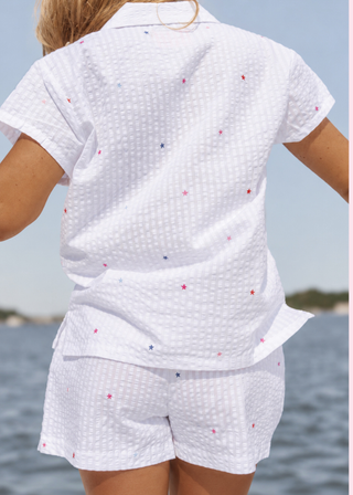 Americana Short Pajama Set