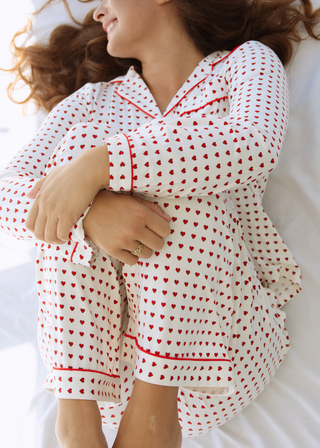 Holiday Hearts Pajama Set