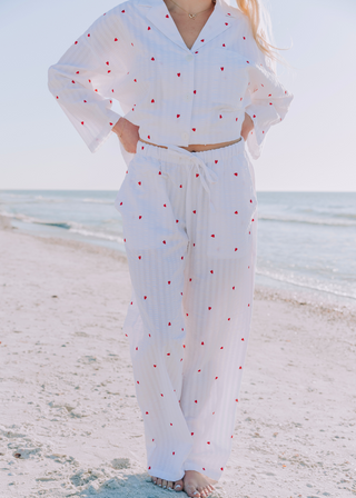 Hearts Pajama Set