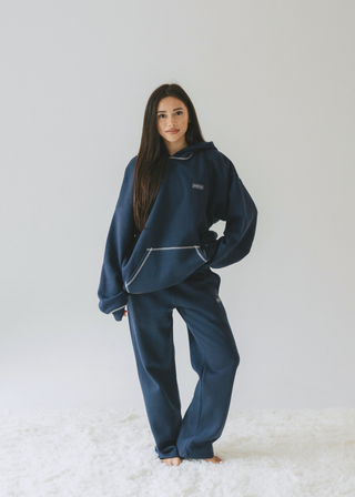 Contrast Open Sweats