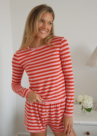 Striped Pajama Long Sleeve