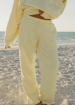 Puff Open Sweatpants