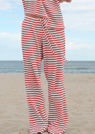 Striped Thermal Pants