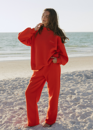 Puff Open Sweatpants