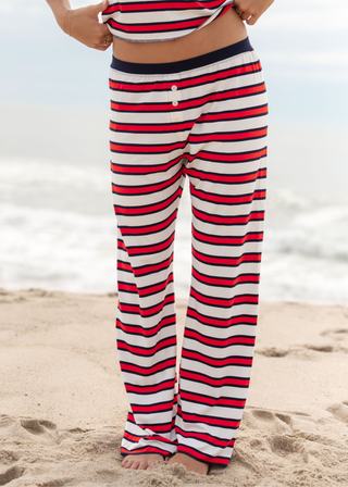 Striped Americana Pajama Pants