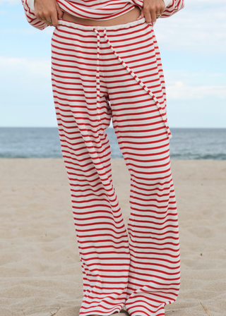 Striped Thermal Pants