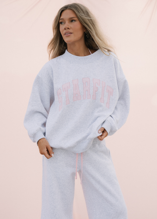 Pinky Campus Mockneck