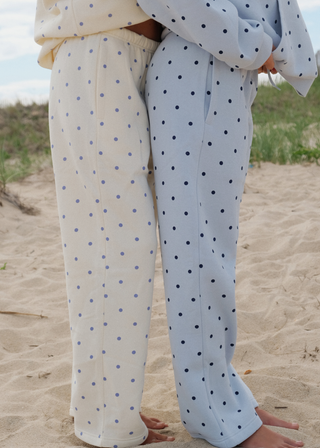 Polka Dot Open Sweats