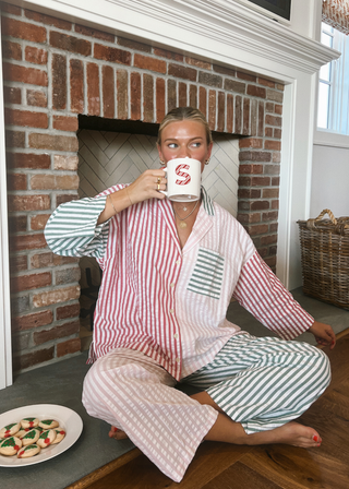 Holiday Tri-Stripe Pajamas